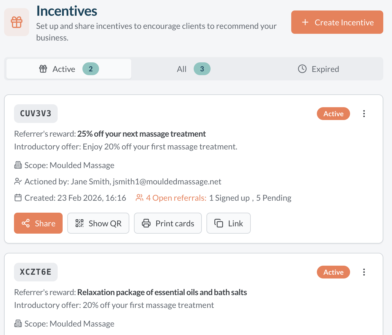 Create referral program illustration