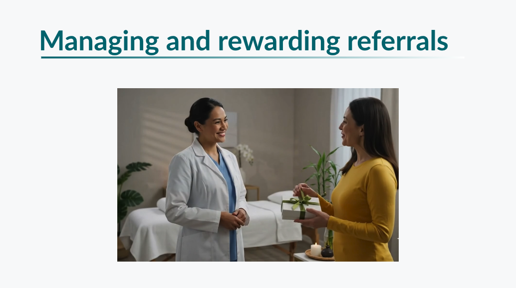 Managing and rewarding referrals