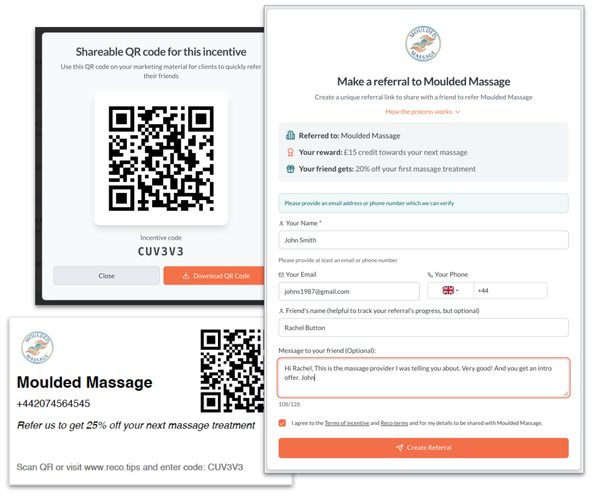 Uitzenden naar klanten illustratie